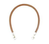 Bandoulière en Cuir tressé, Largeur 1,5 cm, Longueur 30 à 60 cm, Anse de Sac à Main, Accessoire de Sac à Main réglable,Brun foncé,60