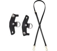 Bandoulière en Cuir Véritable Perforée, Accessoire De Conversion sans Perçage pour Sac à Main, Pochette Et Cabas Style G
