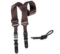 Bandoulière en nylon pour guitare, sangle réglable avec clips à dégagement rapide, accessoires, installation facile