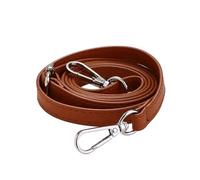 Bandoulière Fine et réglable pour Sac bandoulière, 1,2 cm de Large, en Cuir PU, Accessoire de Sac,Brun Argent,120 cm