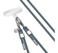 Bandoulière FORCE CASE Cordon Verte détails silver