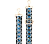 Bandoulière Lanière Universelle Amovible Brésilienne Bleu Klein Bigben