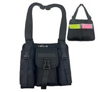 Bandoulière Poitrine Pour Hommes | Organisateur de Sac de Poitrine Imperméable | Porte-Outils pour Travail Électrique,Pour Voyage Salle De Sport Randonnée Sports Travail École Affaires Téléphone Porte