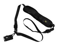 Bandoulière pour appareil photo, sangle pour appareil photo à dégagement rapide avec plaque inférieure et poches, sangle de transport pour appareil photo, sangle réglable pour appareil photo