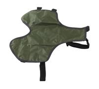 Bandoulière pour Chien de Grande Taille, Protecteur de Ventre pour Chien imperméable et Respirant, bavette Thoracique à Couverture complète pour Animaux de Compagnie, Gilet de Vent (M)