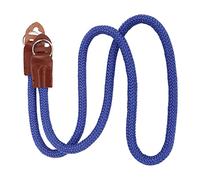 Bandoulière pour Cou D'appareil Photo, Ceinture D'épaule Souple en Nylon de Cuir de Vachette Portable pour la Plupart des Appareils Photo Numériques et Appareils Photo Reflex, (Bleu)