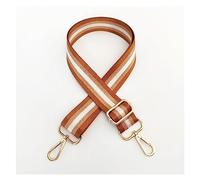 Bandouliere pour Sac Bandoulière for Sac à Main de 3,8 cm de Large for Femme, Sac à bandoulière, Ceinture réglable Faisant Partie des Accessoires. Sangle Bandoulière (Color : Bruin, Size : 130cm-met