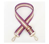 Bandouliere pour Sac Bandoulière for sac à main de 3,8 cm de large for femme, sac à bandoulière, ceinture réglable faisant partie des accessoires. Sangle Bandoulière ( Color : Purple , Size : 130cm-me