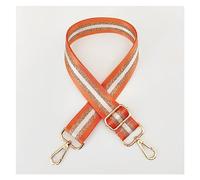 Bandouliere pour Sac Bandoulière for sac à main de 3,8 cm de large for femme, sac à bandoulière, ceinture réglable faisant partie des accessoires. Sangle Bandoulière ( Color : Orange , Size : 130cm-me