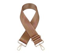 Bandouliere pour Sac Sangle de sac femmes épaule sac à bandoulière ceinture colorée 5CM de largeur sac à bandoulière réglable partie amovible accessoires Sangle Bandoulière ( Color : Camel color , Siz