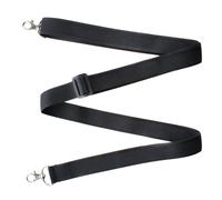 Bandoulière réglable Bouton en métal Black