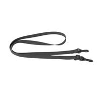 Bandoulière réglable Crochet pivotant Sangle d'épaule de rechange | Élastique multifonction noir pour voyage, survie, randonnée, escalade, camping, plein air, sport, gym, travail