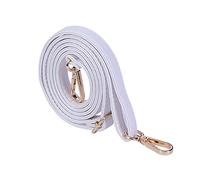 Bandoulière réglable en polyuréthane - Largeur : 1,45 cm - Longueur : 140 cm - Sangle de sac de rechange - Accessoire pour sac à bandoulière - Blanc
