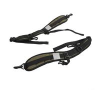 Bandoulière robuste réglable pour sac à dos avec crochet rotatif et plusieurs plages de réglage pour plus de confort (vert)