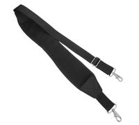 Bandoulière Simple Rembourrée de Golf, Sangle Réglable Polyester Noir | Remplacement, Épaule Épaisse et Maintien Sûr, pour Paquet Chariot, Pratique et Tournois