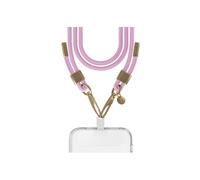 FC Bandoulière Cordon Rose détails Gold