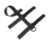 Bandoulière Supplémentaire pour Paquet à Dos de Randonnée, Noire, Réglable | Boucle à Dégagement Rapide, Segments Allongés Doubles, Design Élargi et Épaissi, pour Activité Outdoor