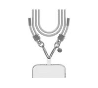 Force Case – Bandoulière téléphone universelle FC – Cordon pailleté argenté