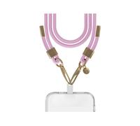 Bandoulière téléphone - Force Case - Universelle - Cordon Rose - Garantie à vie - Longueur ajustable