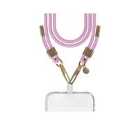Bandoulière Téléphone Universelle Cordon Rose Détails Gold - Garantie À Vie Force Case
