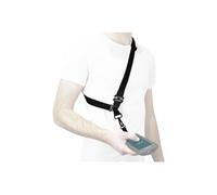 Mobilis - Bandoulière - universel, avec crochet textile, 1 point d'attache - noir Noir G
