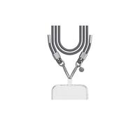 Bandoulière Universelle - Larnière - Cordon - Ajustable - Supporte 12 kg - Gris