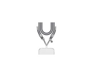 Bandoulière Universelle - Larnière - Cordon - Ajustable - Supporte 12 kg - Gris