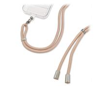 Bandoulière universelle Wefix pour téléphone mobile Rose poudré