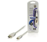 Bandridge BBM34500W10 Câble 1 m Blanc