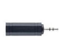 Bandridge Valueline - Adaptateur pour casque - mini-phone stereo 3.5 mm mâle pour jack stéréo femelle G