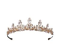Bands de cheveux Rhinestone Crystal Crown and Tiara Bridal Hair Bijoux Headry Party Tiaras Couronnes pour femmes Accessoires de cheveux de mariage