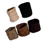 Bands de cravates à cheveux larges - 5 attaches de cheveux épais | Grands liens de cheveux pour un étirement épais | Pas de dégâts Bands à cheveux larges Bands de serrures en queue de cheval | support