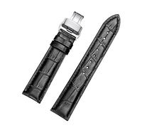 Bands de montre en cuir avec boucle de déploiement pour le groupe wtach masculin et la montre féminine Starp 18 mm 19 mm 20 mm 21 mm 22 mm 23 mm 24 mm