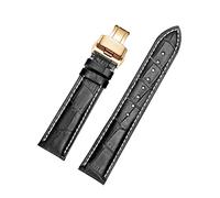 Bands de montre en cuir avec boucle de déploiement pour le groupe wtach masculin et la montre féminine Starp 18 mm 19 mm 20 mm 21 mm 22 mm 23 mm 24 mm