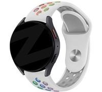 Bandz universal 20mm sports band 'Deluxe' suitable for Samsung Galaxy Watch Active 1/2 / Watch 1 42mm / Watch 3 41mm / Gear Sport / Polar Ignite 1-2-3 / Unite / Pacer - High quality silicone material 