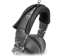 BandZ V2 Couvre-Bandeau de Protection pour Les Casques Audio Technica ATH M Series - Lavable en Machine, Le Cuir ne s'écaille Plus - Compatible avec M50X / M50XBT / M50 / M40X et Plus Noir