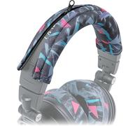 BandZ V2 Couvre-Bandeau de Protection pour Les Casques Audio Technica ATH M Series - Lavable en Machine, Le Cuir ne s'écaille Plus - Compatible avec M50X / M50XBT / M50 / M40X et Plus 90's Black