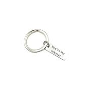 Banemi Porte Clef Mignon Porte Cles Plate Étiquette Gravée «Tu ES Mon Homard» Cadeau Fille