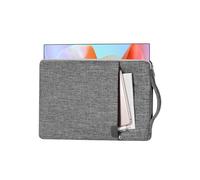 Banero Étui pour Moniteur Portable 15,6/16,1 Pouces avec Poche Rangement pour Accessoires, Imperméable Housse Moniteur Portable de 15,6"-16.1", Gris
