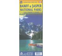 Banff & jasper national park Echelle 1:300.000 - Collectif - Itm Publishing - broché - Atlas / carte