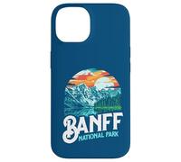 Banff National Park Lake Louise Canada Vintage Graphic Coque pour iPhone 14