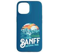 Banff National Park Lake Louise Canada Vintage Graphic Coque pour iPhone 15