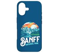 Banff National Park Lake Louise Canada Vintage Graphic Coque pour iPhone 17