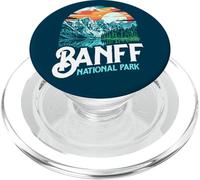 Banff National Park Lake Louise Canada Vintage Graphic PopSockets PopGrip pour MagSafe