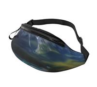 Banff National Park Sac banane pour homme et femme, sac banane de sport imperméable, sac banane tendance, sac banane avec sangle réglable, grand sac à bandoulière pour voyage, randonnée
