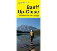 Banff Up-Close Carte | Gem Trek Maps