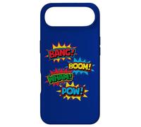 Bang Boom Wham Pow Comic Pop Art Super Hero Sound Word Design Coque pour iPhone Air