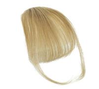Bang Clip In Hair Extensions - On Air Bangs Human Extensions, Natural Looking Fringe Hairpiece, Lightweight Styling Solution, Seamless Blend Accessory | French Fake For Women, Parties, Daily Wear