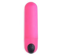 Bang! Coup! Vibromasseur Bullet avec Télécommande Rose