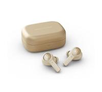 Bang & Olufsen Beoplay EX - Écouteurs Bluetooth True Wireless Haut de Gamme avec réduction de Bruit, Jusqu’à 28 h d’écoute avec étui de Charge, résistants à l’Eau pour Travail, Sport et Loisirs - Or